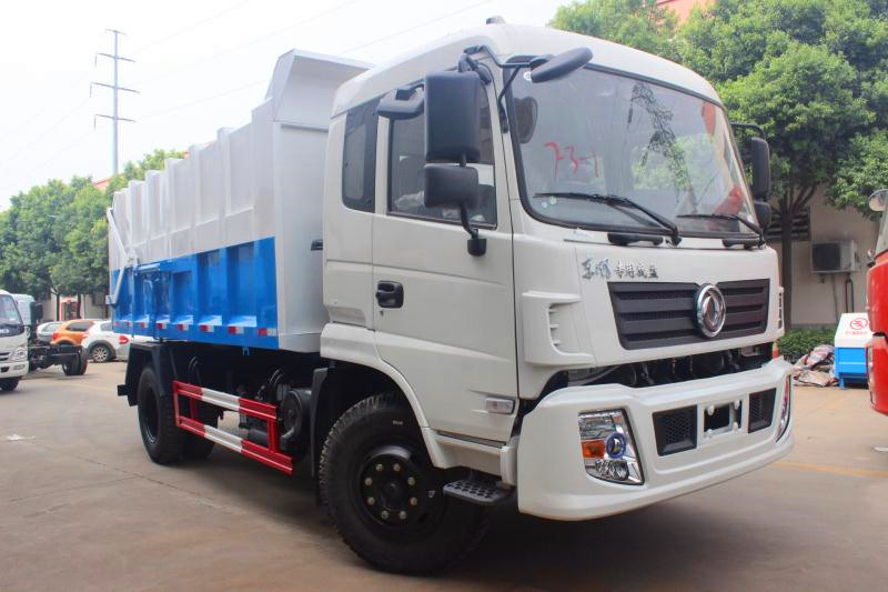国五东风新款压缩对接式垃圾车