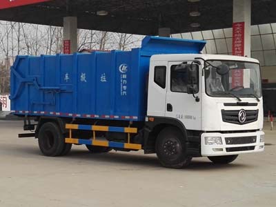 东风T5压缩式对接垃圾车