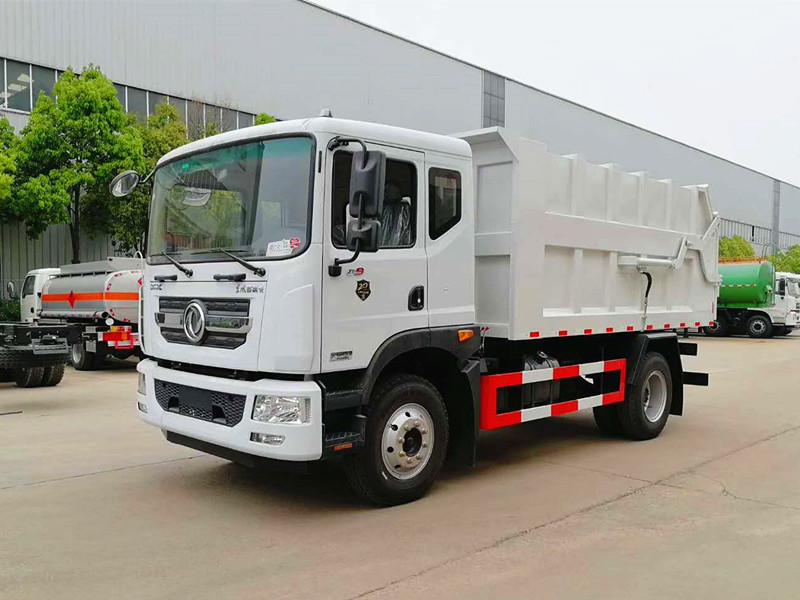 东风D9对接垃圾车