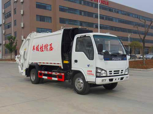 五十铃压缩式垃圾车