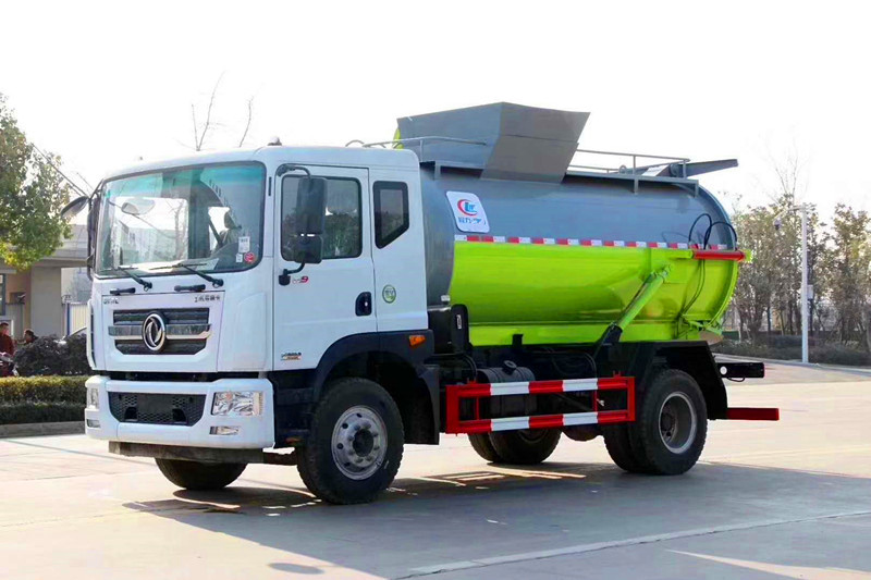 东风D9餐厨垃圾车[圆罐]