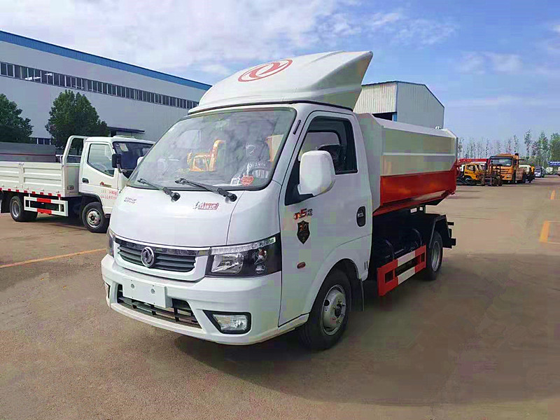 [国六]东风5方挂桶垃圾车