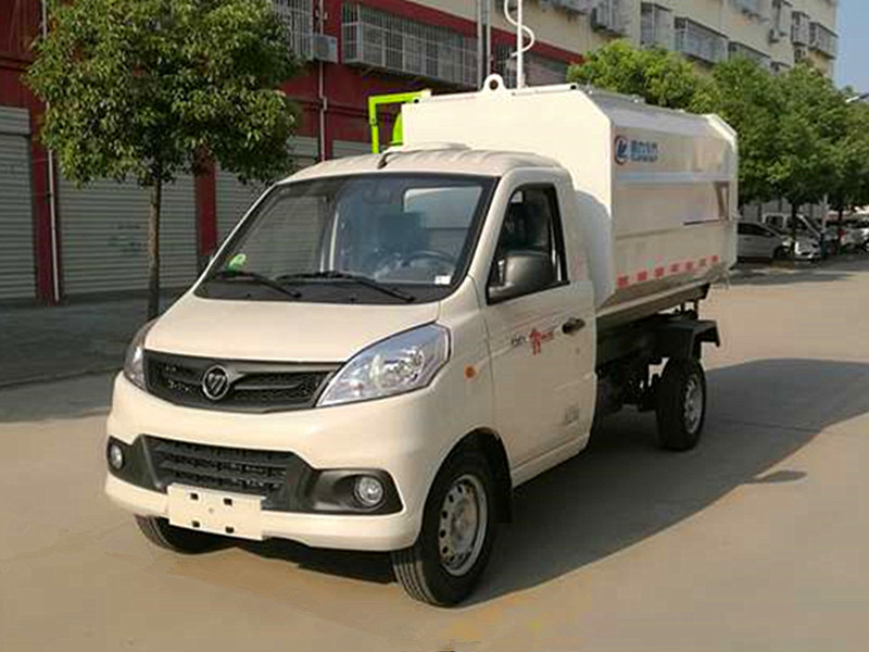 国六福田4方挂桶垃圾车