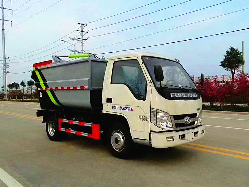 福田无泄漏压缩式垃圾车
